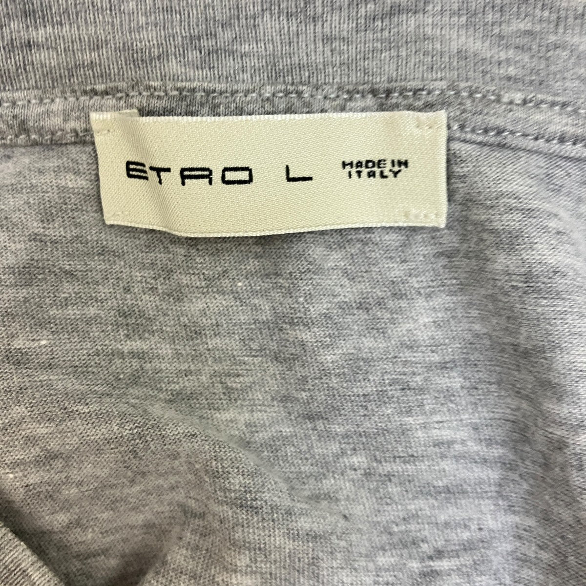 ペイズリー柄Tシャツ181-1Y021-9168