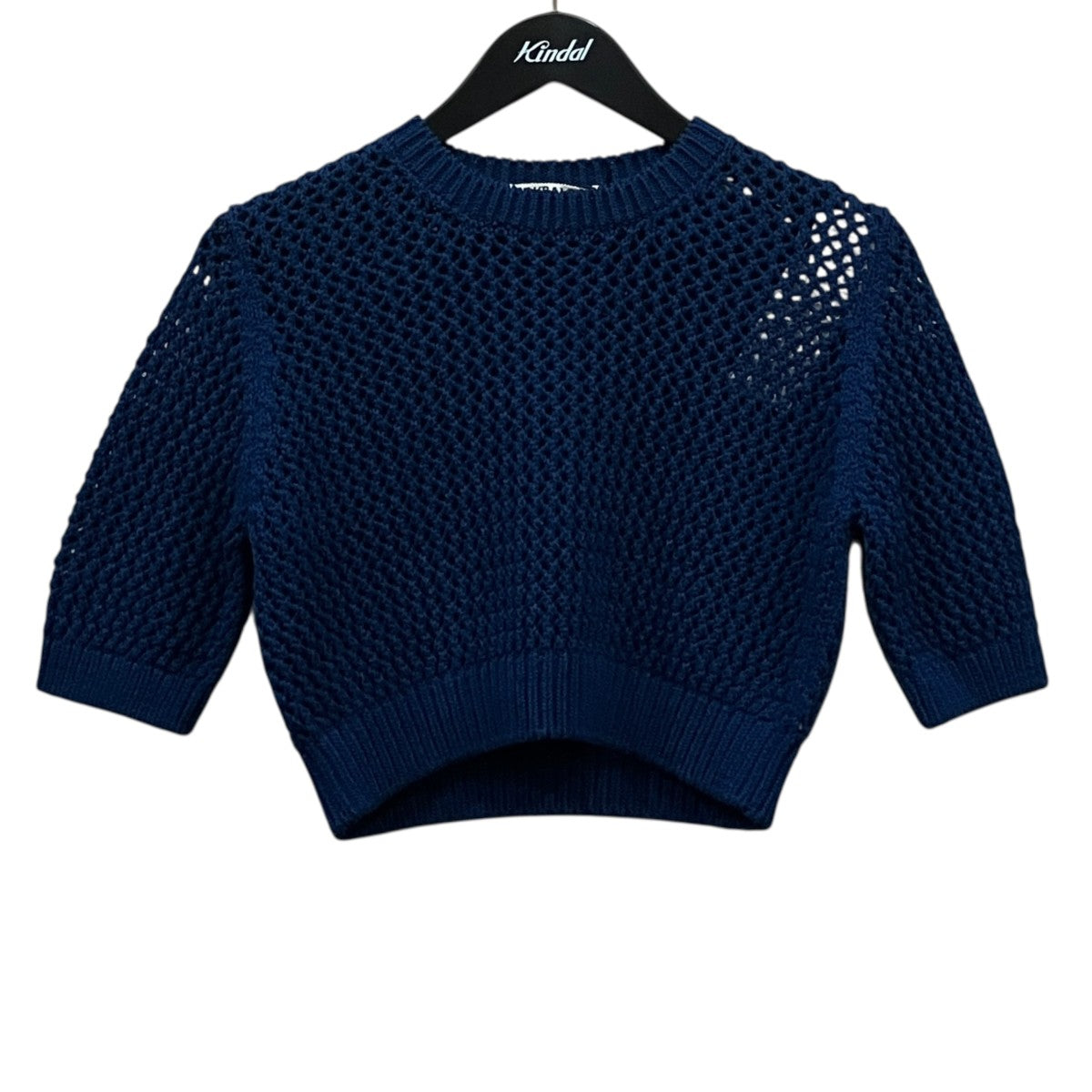 AURALEE COTTON LILY-YARN MESH KNIT メッシュニット 古着・中古-1枚目のアイテム画像