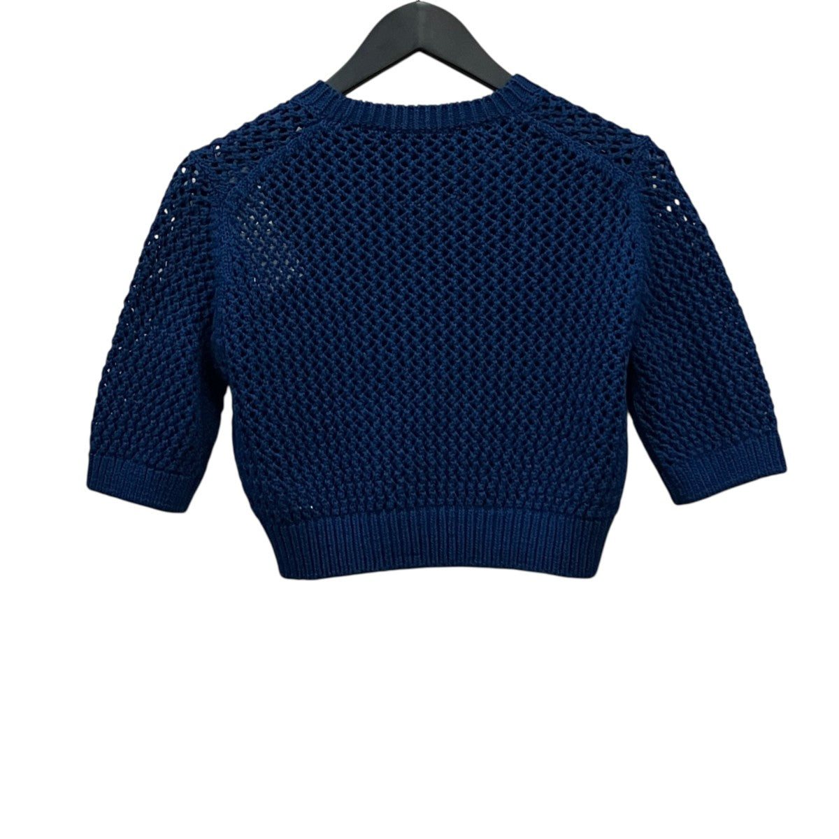 AURALEE COTTON LILY-YARN MESH KNIT メッシュニット 古着・中古-2枚目のアイテム画像