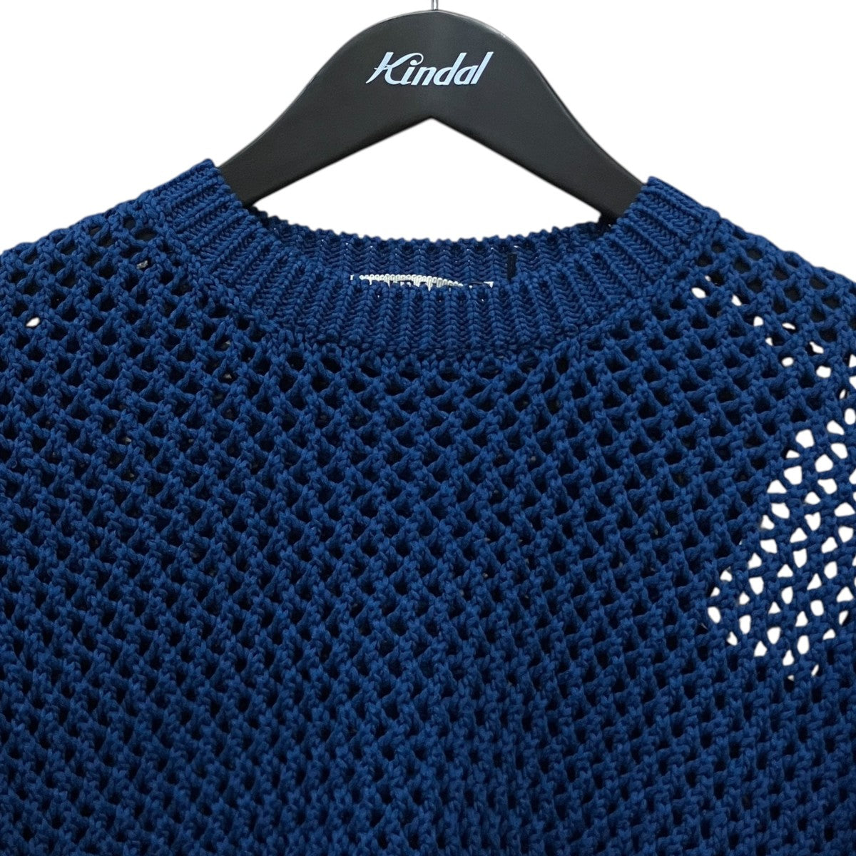 AURALEE COTTON LILY-YARN MESH KNIT メッシュニット 古着・中古-3枚目のアイテム画像