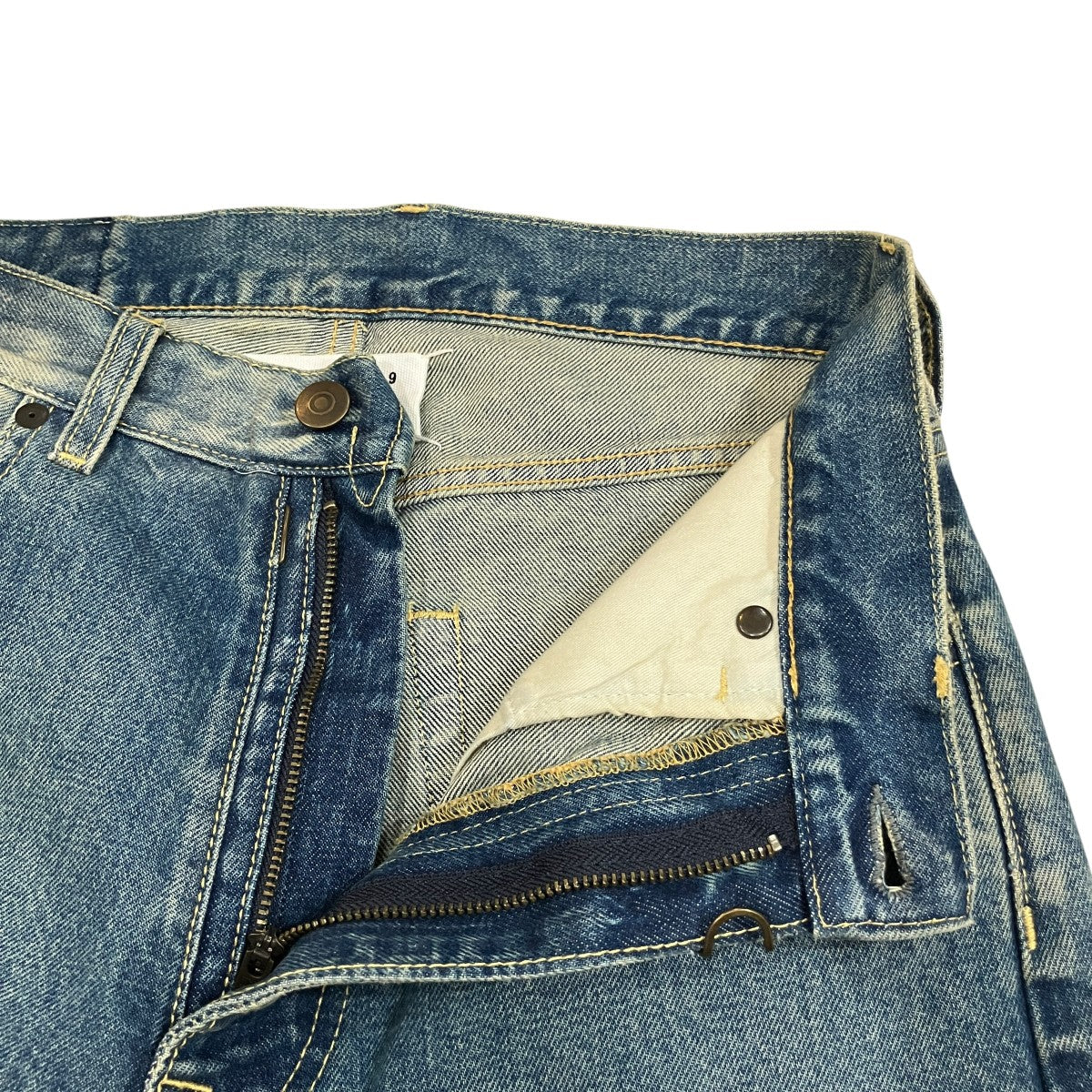 14oz Denim 5PK 5ポケットストレートレッグジーンズ