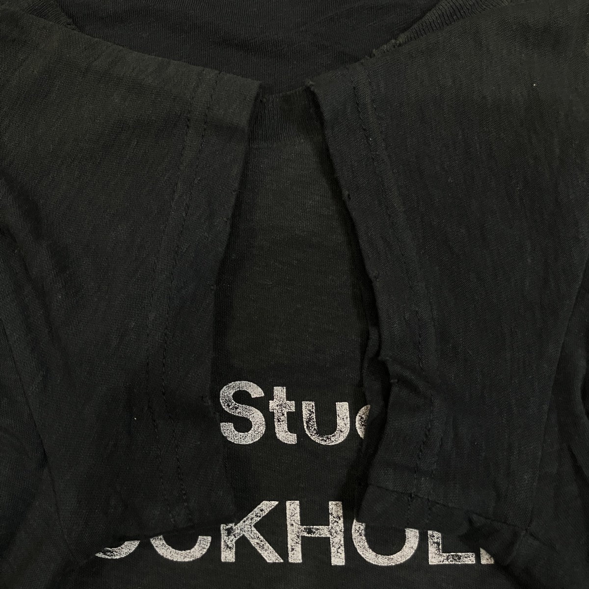 フェイデッドブラックTシャツCL0395