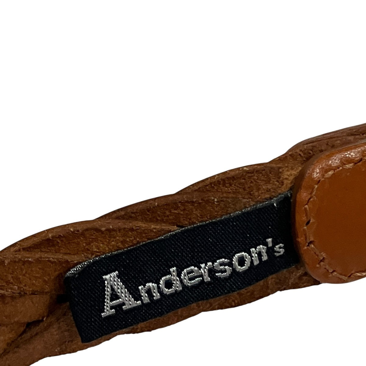 Anderson's(アンダーソンズ) レザーベルト ブラウン サイズ Free