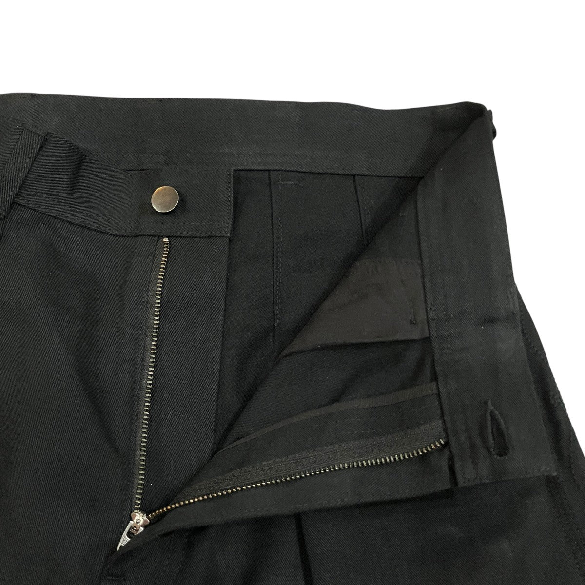 SELVAGE DENIM SLACKS ワイドデニムスラックス