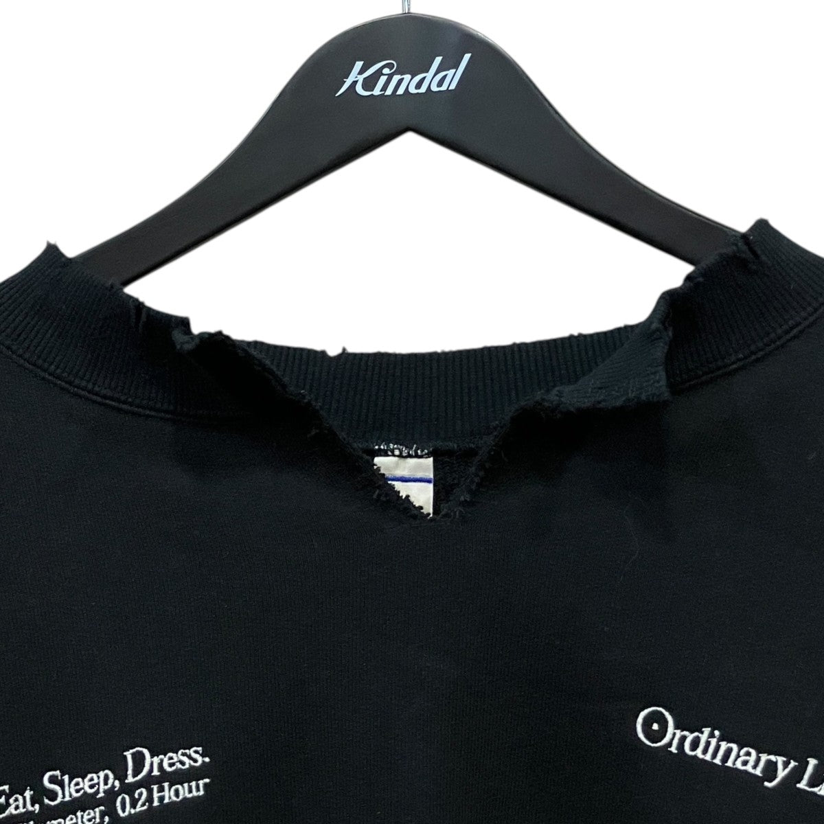 SHINYA KOZUKA ダメージ加工スウェット 古着・中古-3枚目のアイテム画像