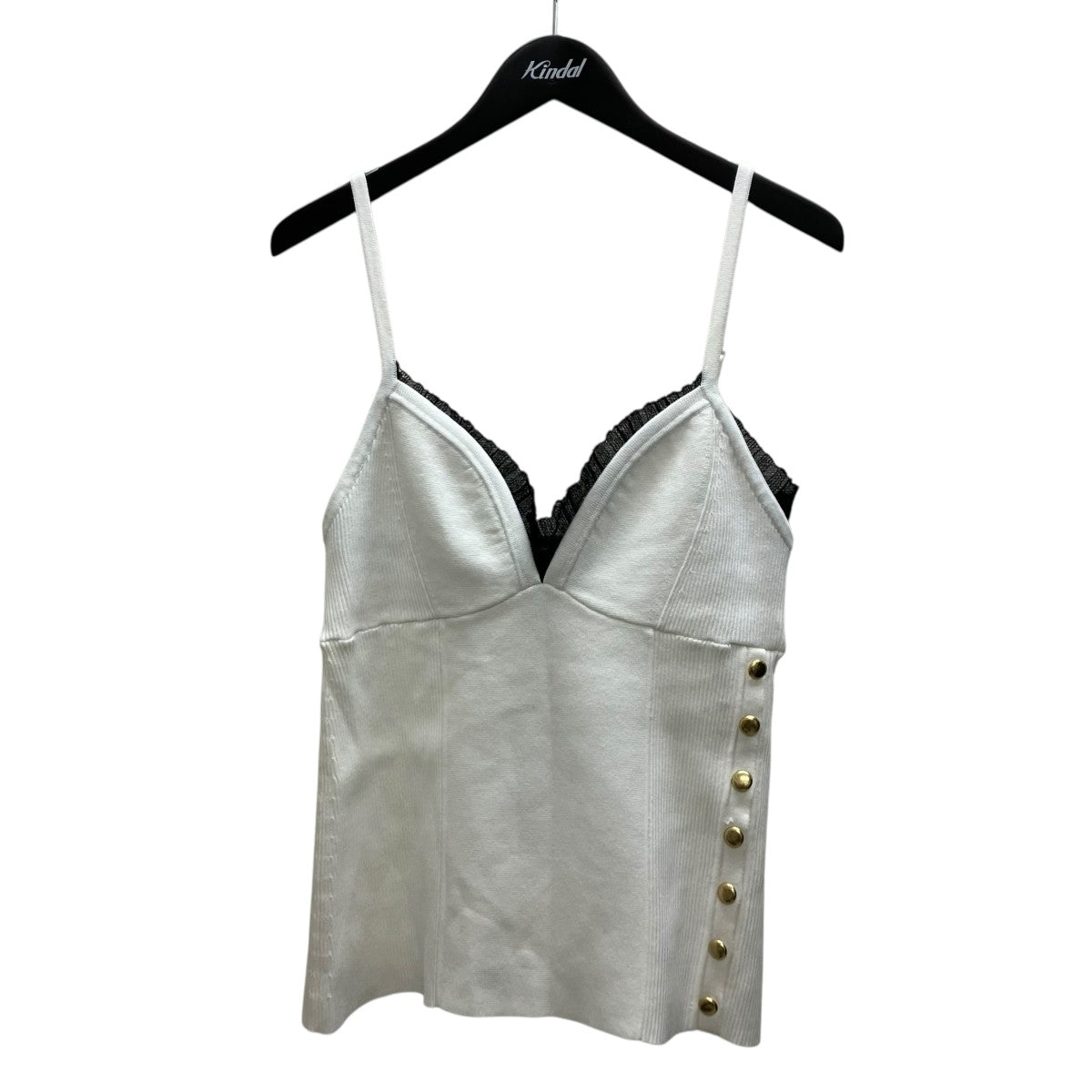 Tech Milano Cami With Lace Insert レース付きキャミソール