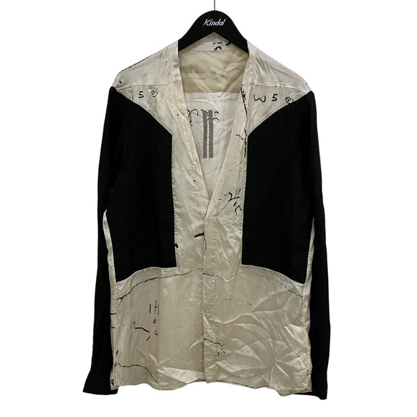 RICK OWENS(リックオウエンス) 「LARRY FOGPOCKET SHIRT」フォグ