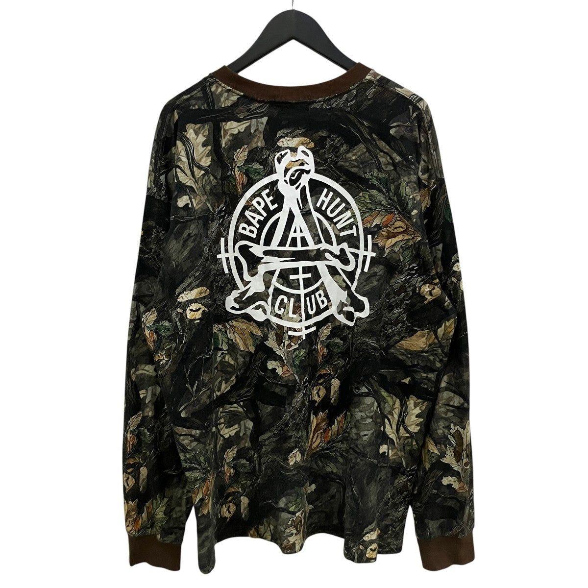 A BATHING APE(アベイシングエイプ) 長袖Tシャツ001LTL801011M