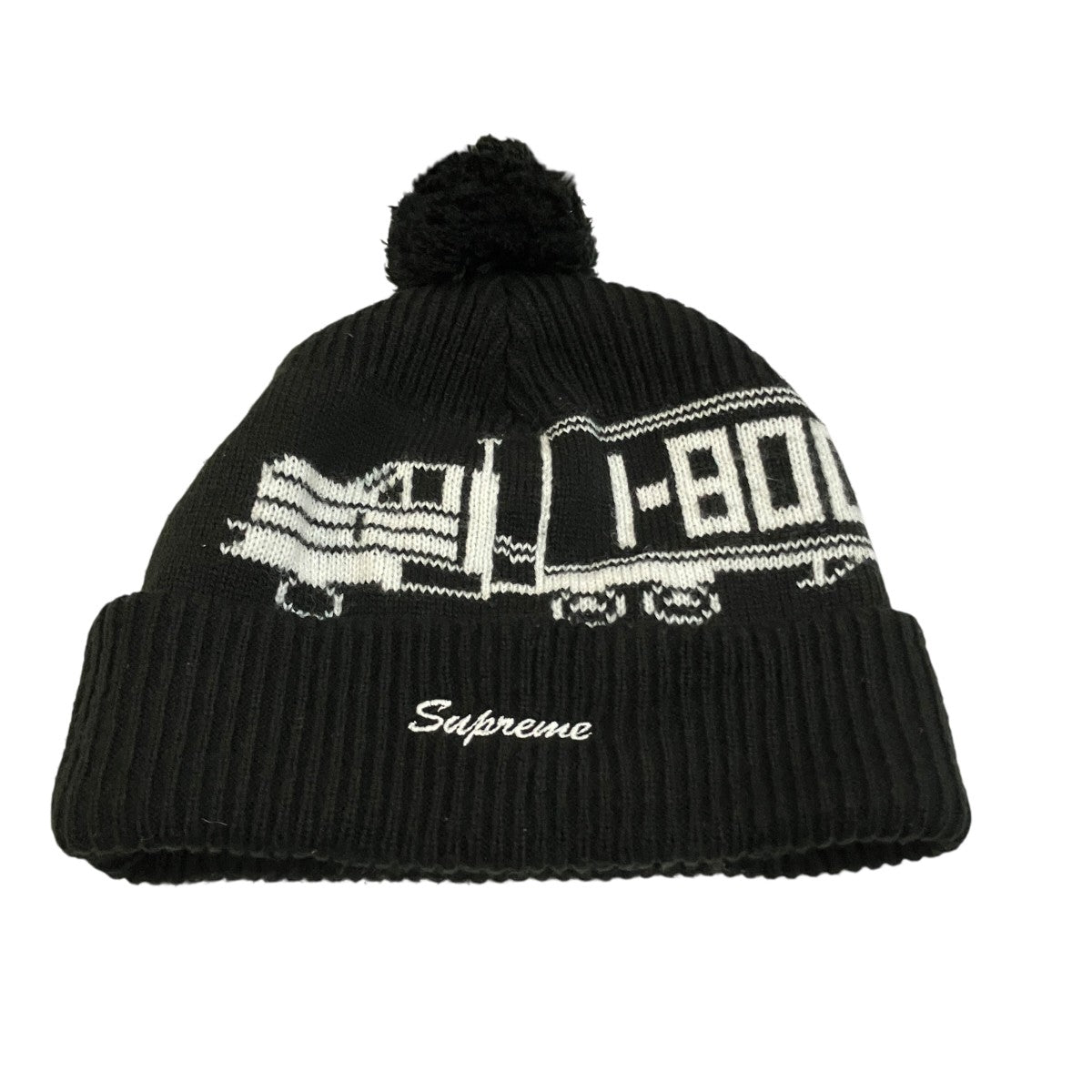 Supreme(シュプリーム) 18-wheeler Beanie ニット帽 ブラック｜【公式