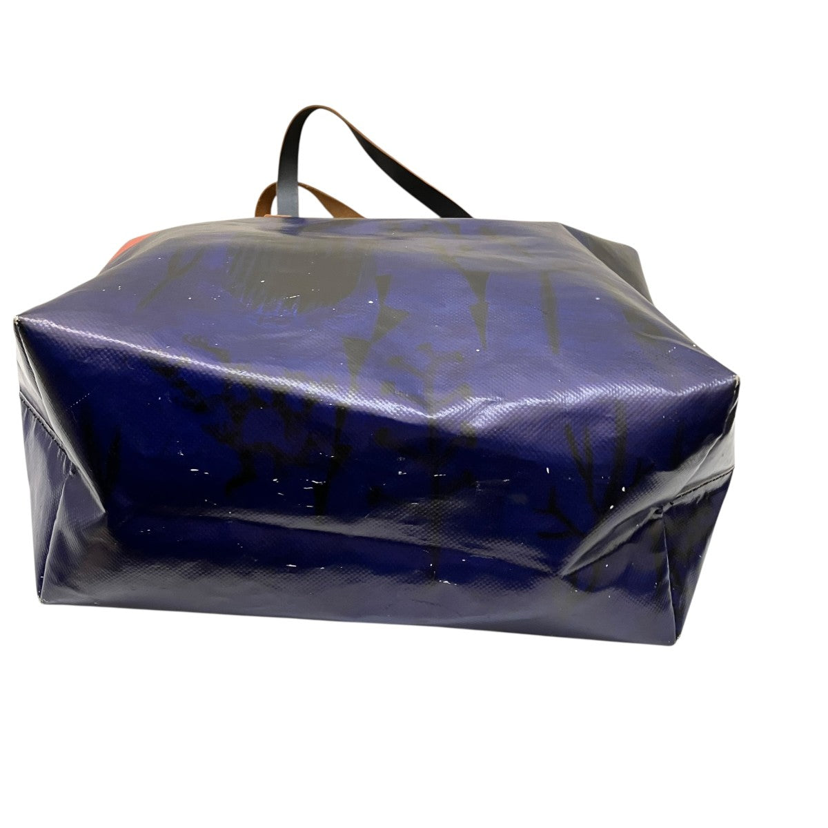 Roger Mello bird-print PVC totePVCトートバッグ ユニセックス