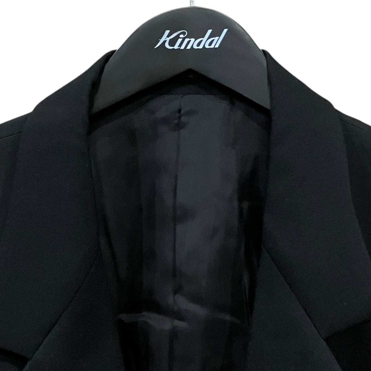WOOL GABARDINE DIAGONAL BUTTON JACKET テーラードジャケット