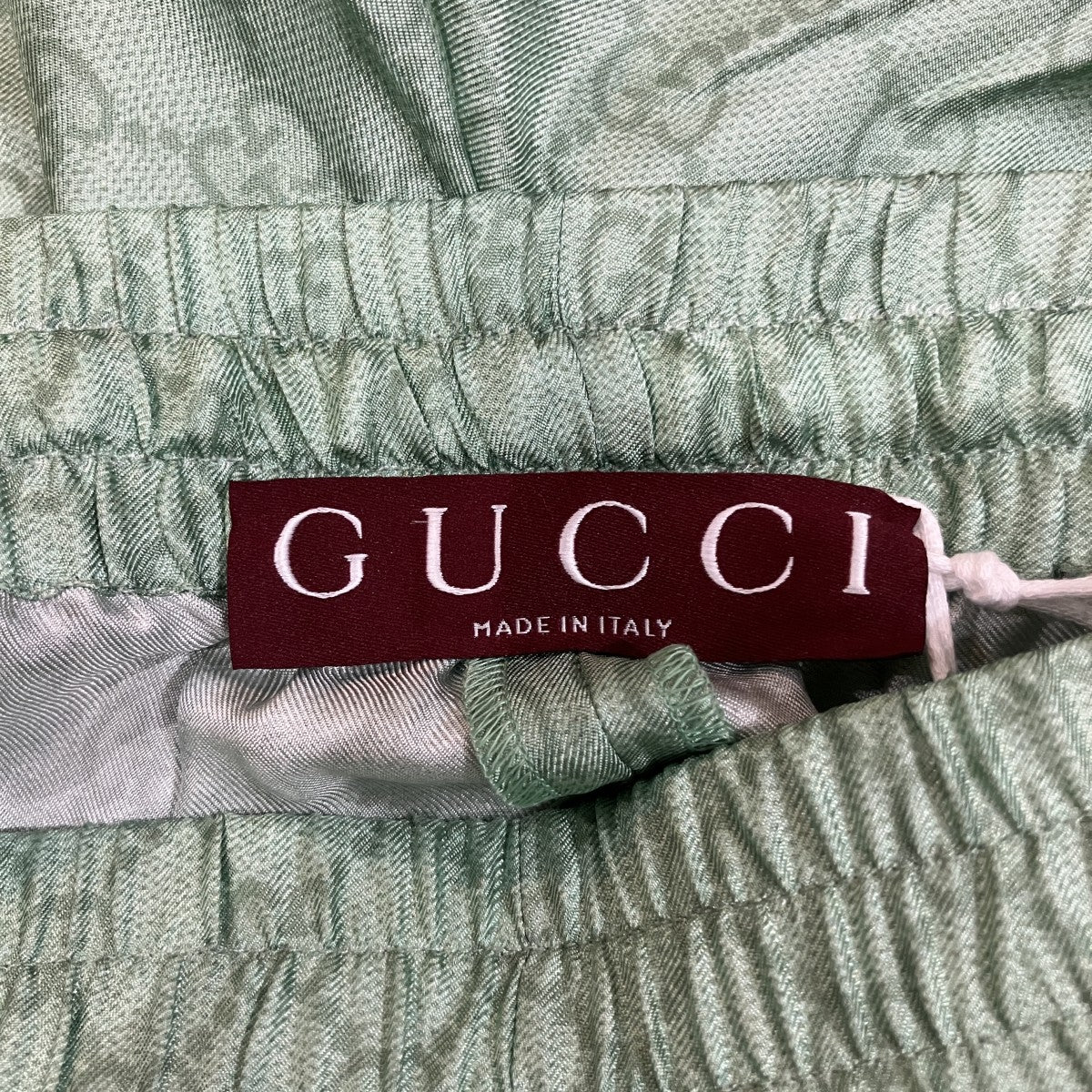 GG柄シルクハーフパンツ864050