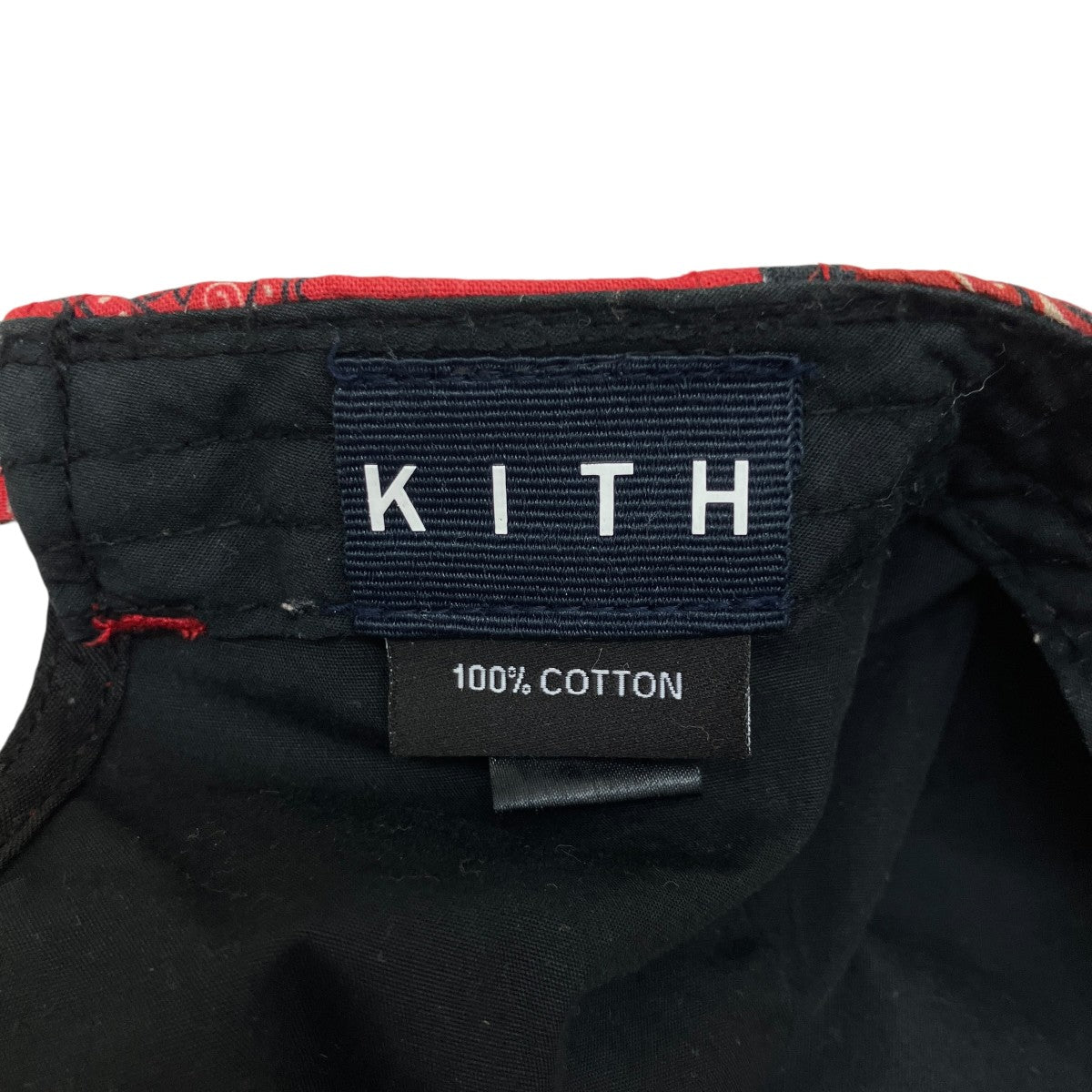 KITH ペイズリー柄キャップ 古着・中古-5枚目のアイテム画像