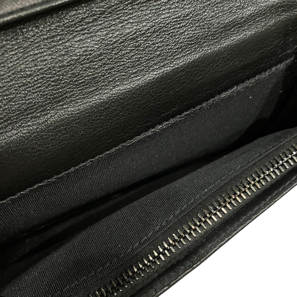 オブリークジャガード2つ折り長財布