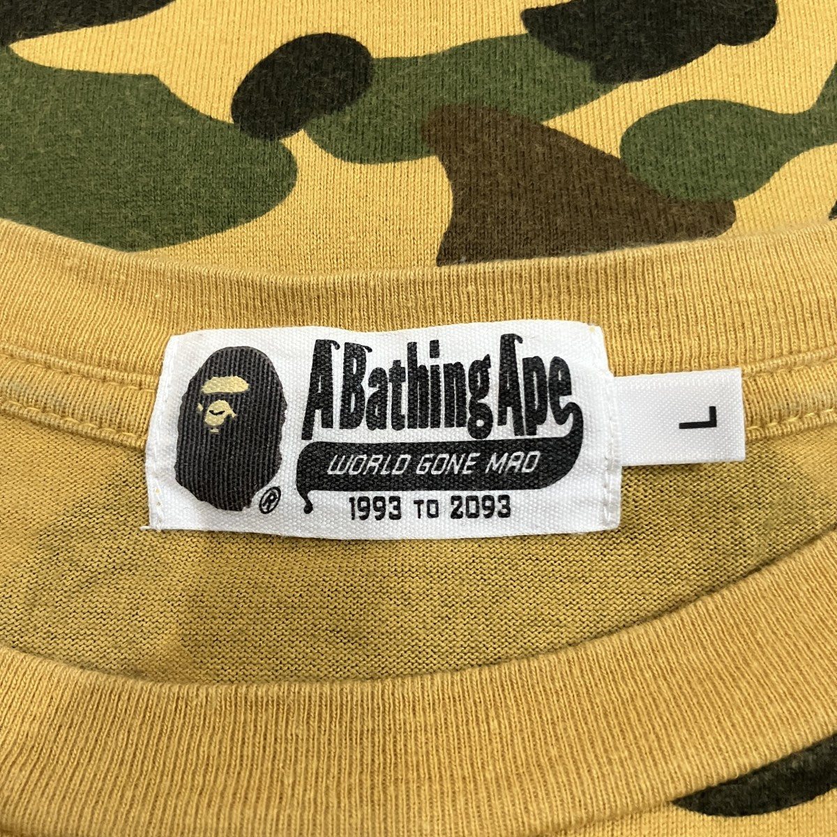 カモ柄ロングスリーブTシャツ001LTL801009M