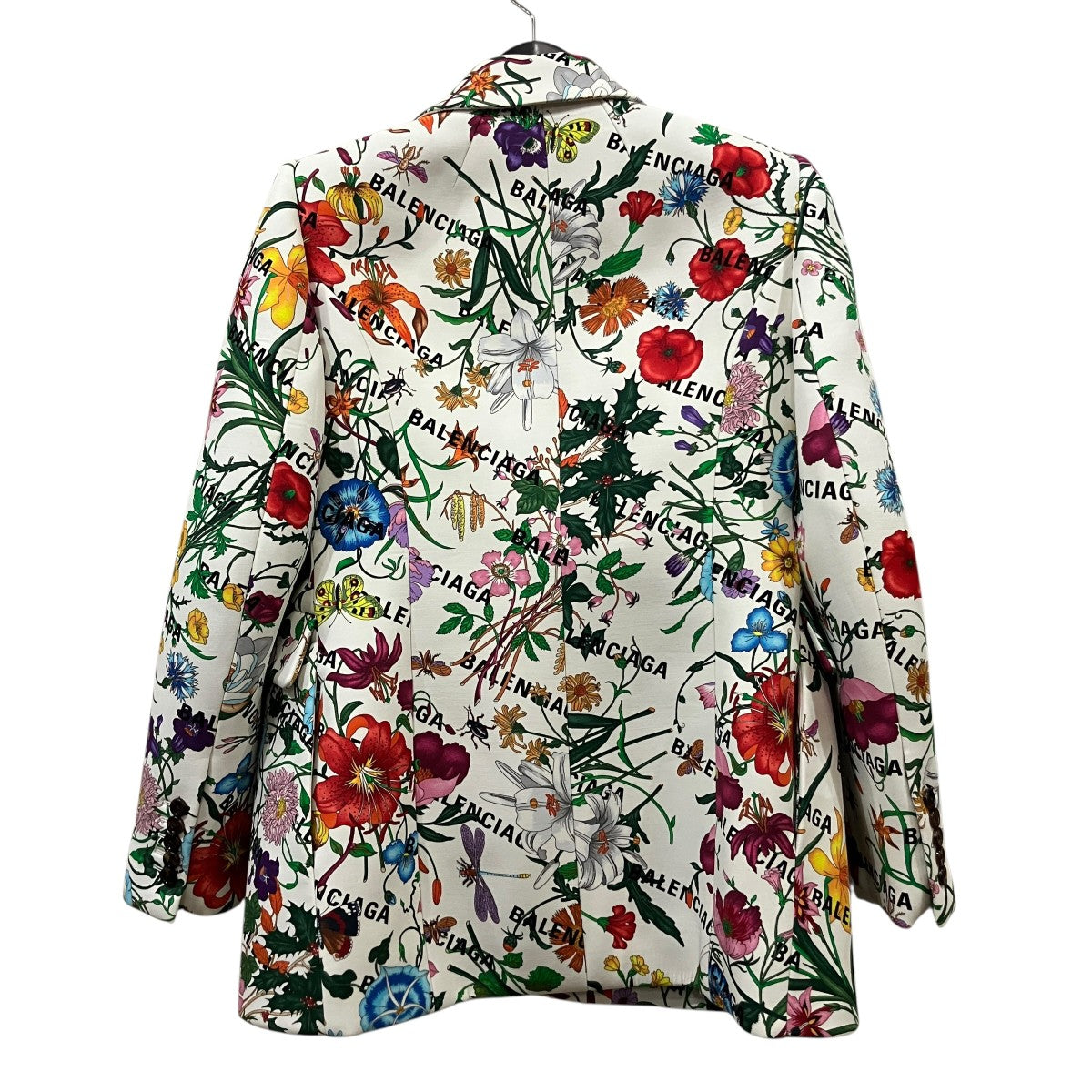 フローラルプリントテーラードジャケット676217 ZAH8C