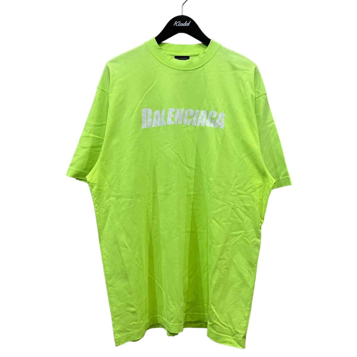 ダメージ加工ロゴプリントTシャツ651795