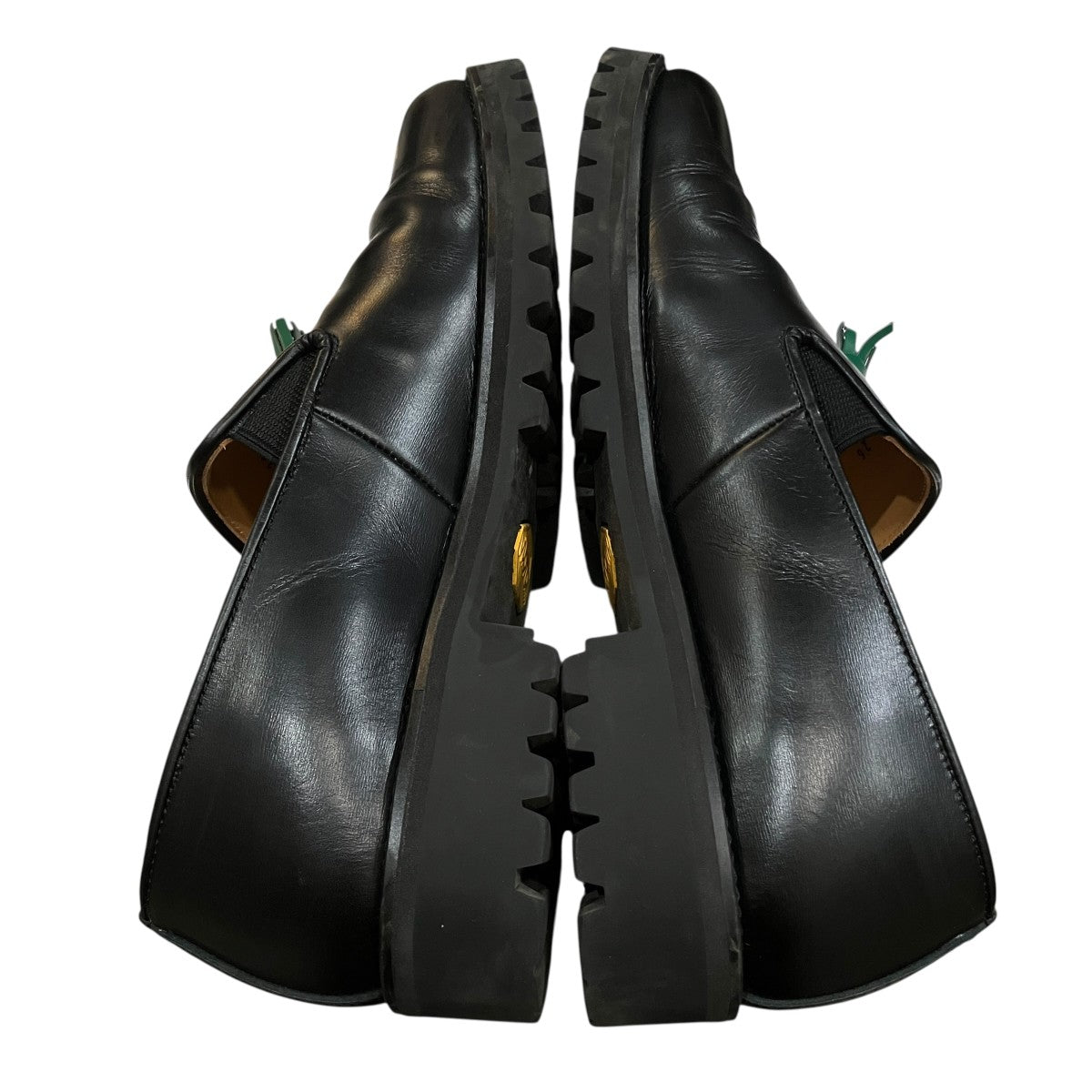 「Goyomatsu Tassel Slip On」タッセルレザースリッポン