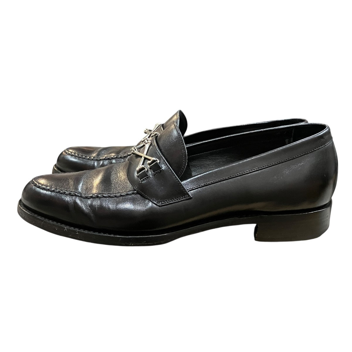 Barker Black(バーカーブラック) ボーンビットローファーシューズ