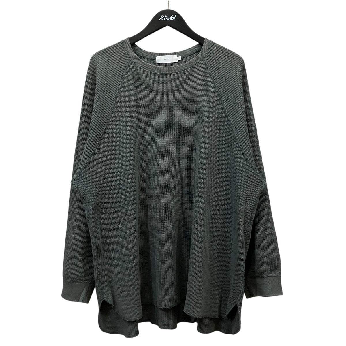 「WAFFLE L S TEE」ワッフルロングスリーブTシャツGM211-70139B