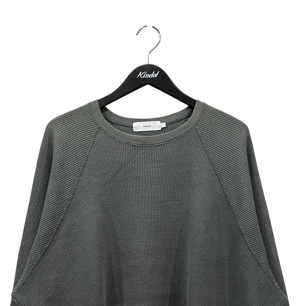 「WAFFLE L S TEE」ワッフルロングスリーブTシャツGM211-70139B