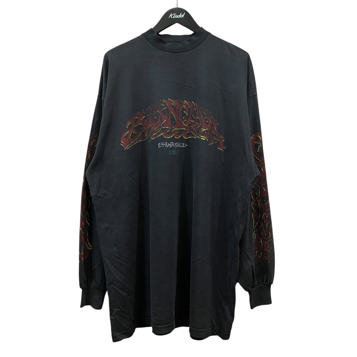 「Offshore Vintage Longsleeve Tee」ヴィンテージ加工プリント長袖Tシャツ739027