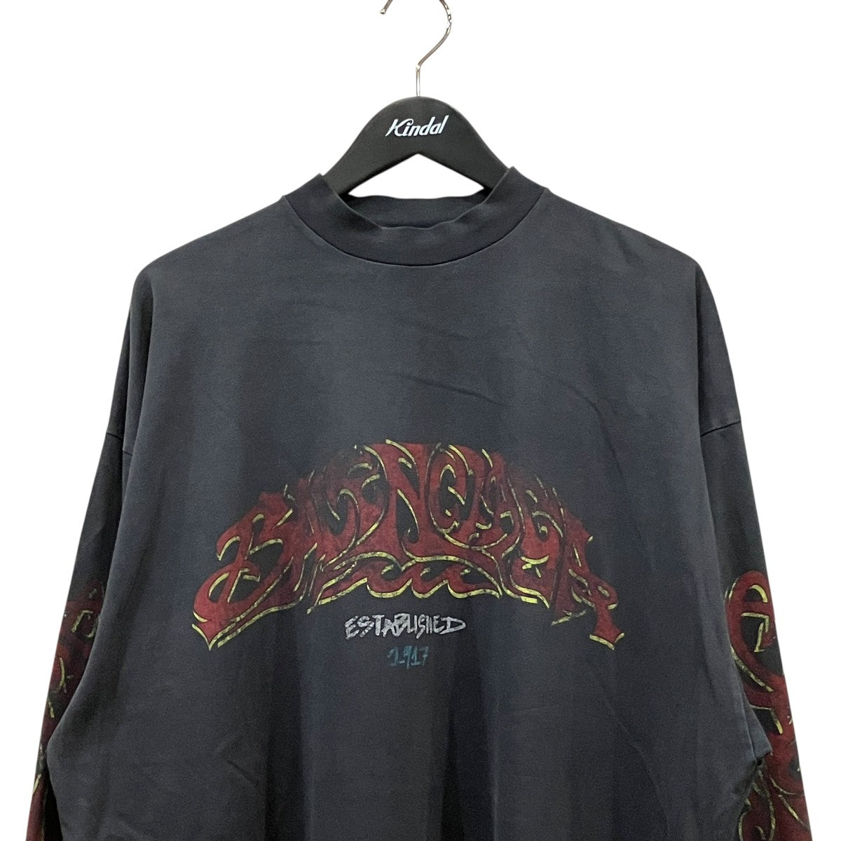 「Offshore Vintage Longsleeve Tee」ヴィンテージ加工プリント長袖Tシャツ739027