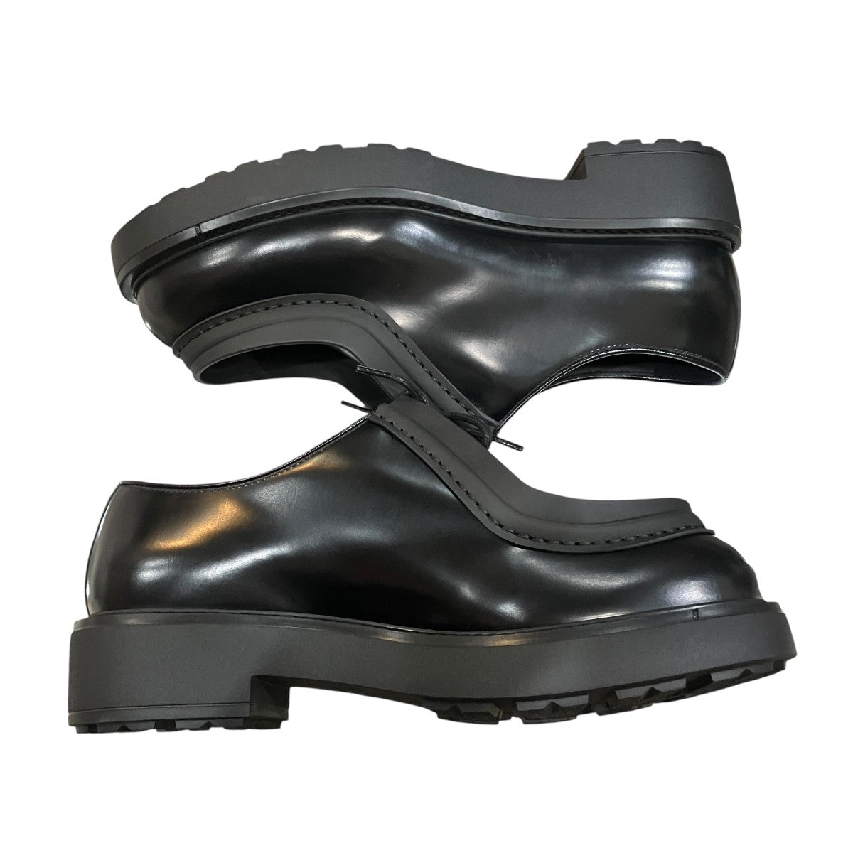 プラダ PRADA 2EG421 シューズ PRADA(プラダ) 「Diapason」フラッシュドレザーシューズ2EG421 2EG421