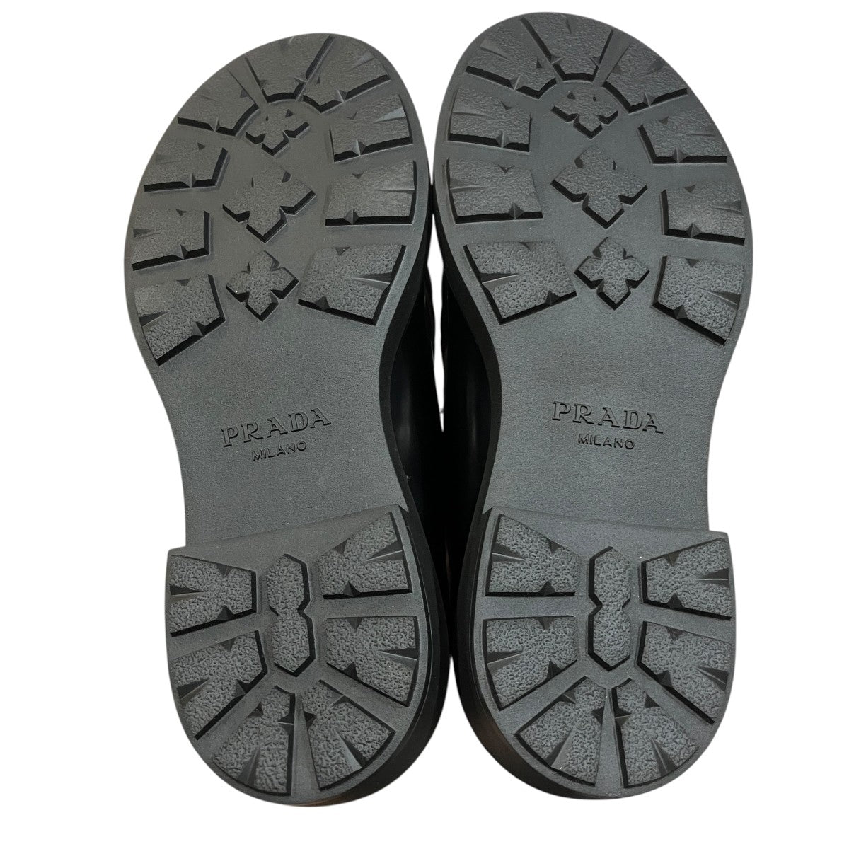 PRADA(プラダ) 「Diapason」フラッシュドレザーシューズ2EG421 2EG421