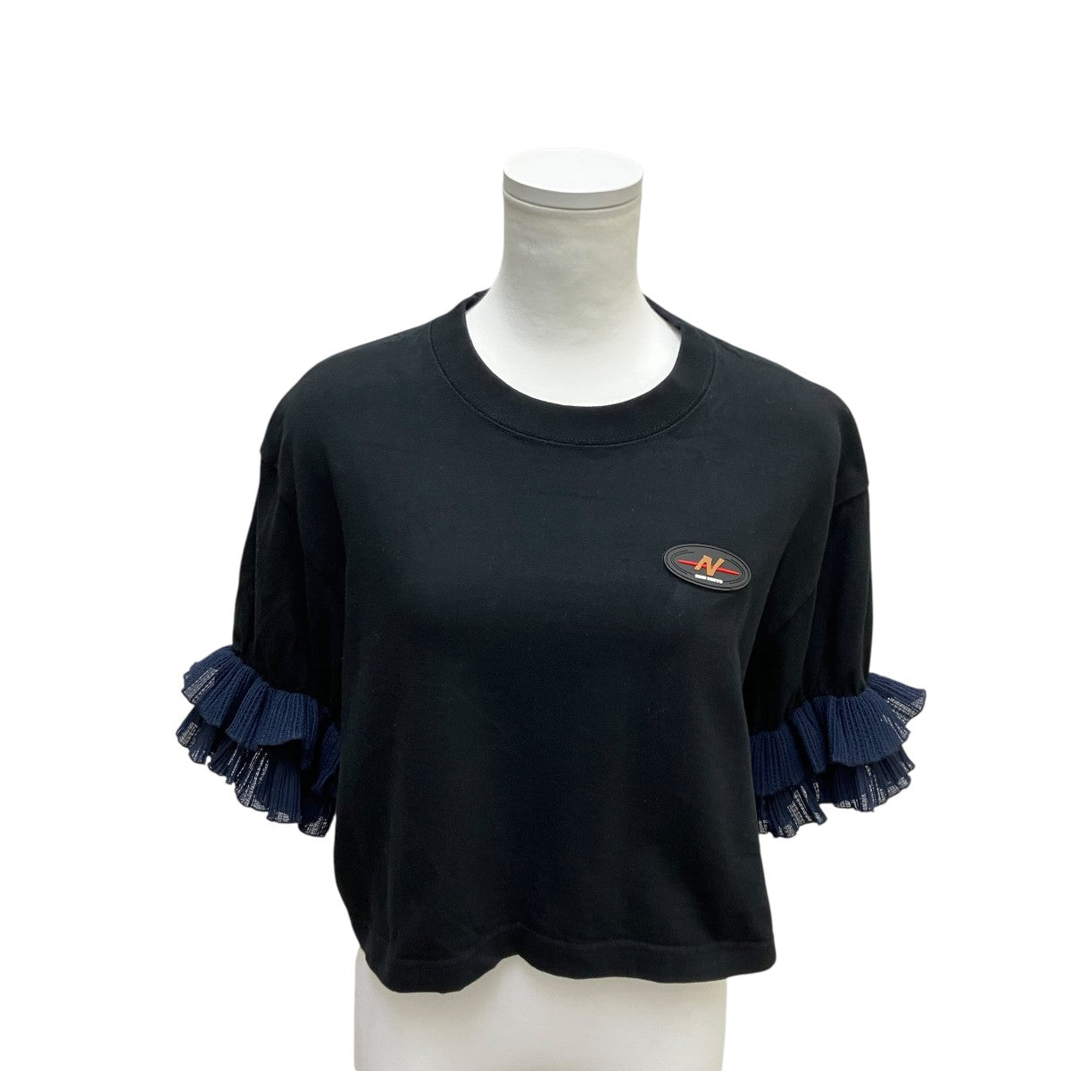 袖フリルTシャツNON-22S-0309