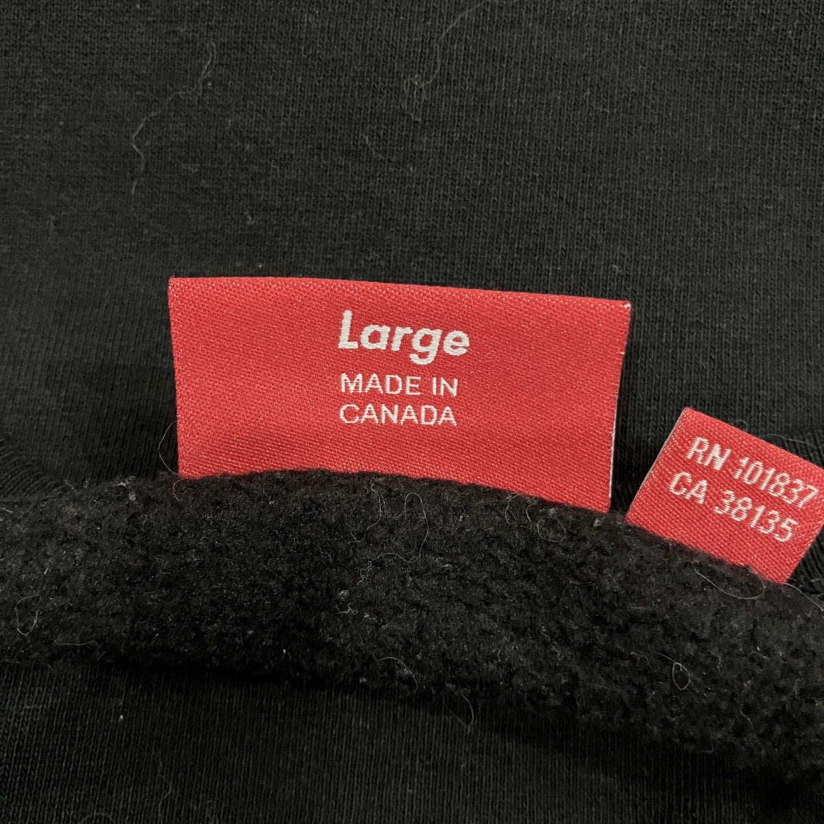 Supreme チェック柄ブランドロゴスウェット 古着・中古-6枚目のアイテム画像