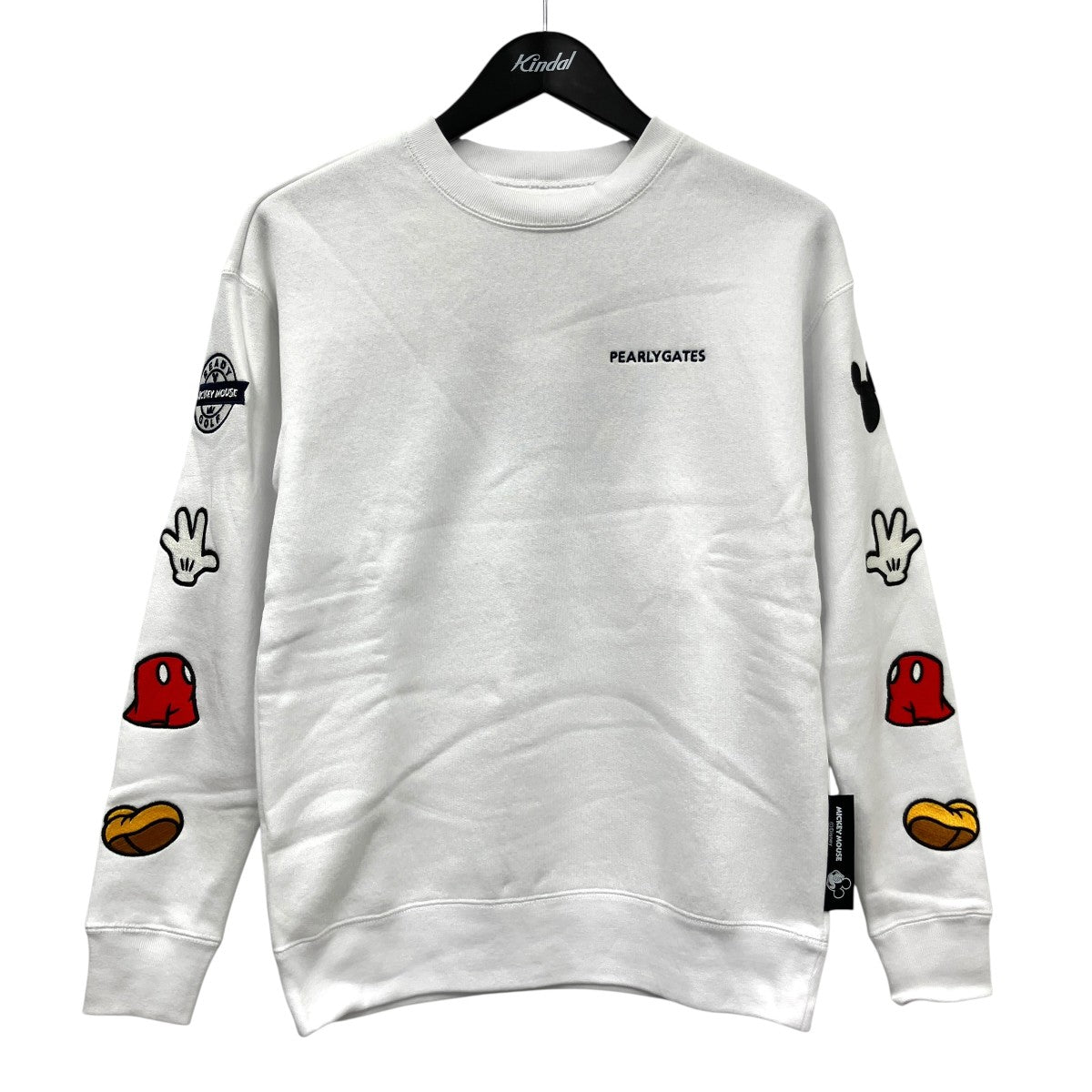 ミッキーマウスパッチロングスリーブTシャツ055-1262008
