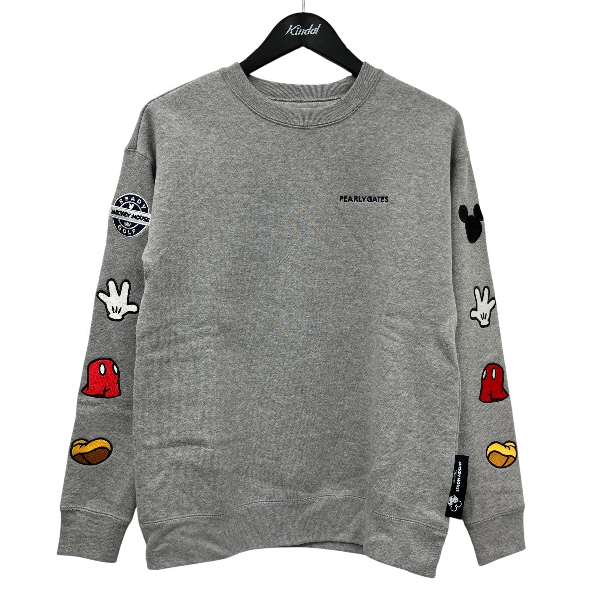 ミッキーマウスパッチロングスリーブTシャツ055-1262008