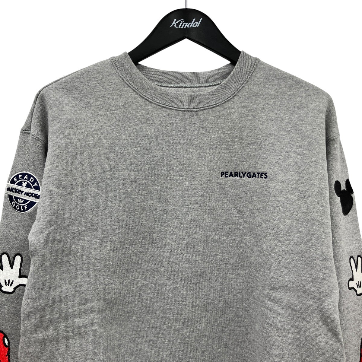 ミッキーマウスパッチロングスリーブTシャツ055-1262008