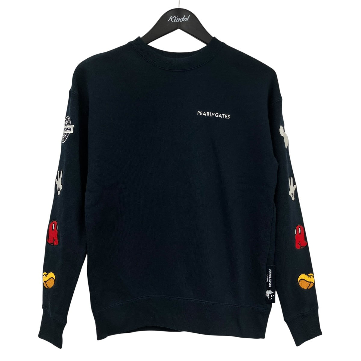 ミッキーマウスパッチロングスリーブTシャツ055-1262008