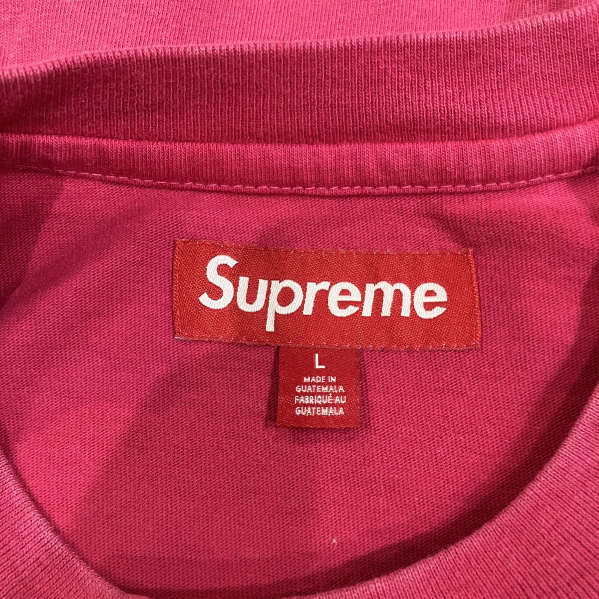 Supreme ワンポイント刺繍Tシャツ 古着・中古-5枚目のアイテム画像