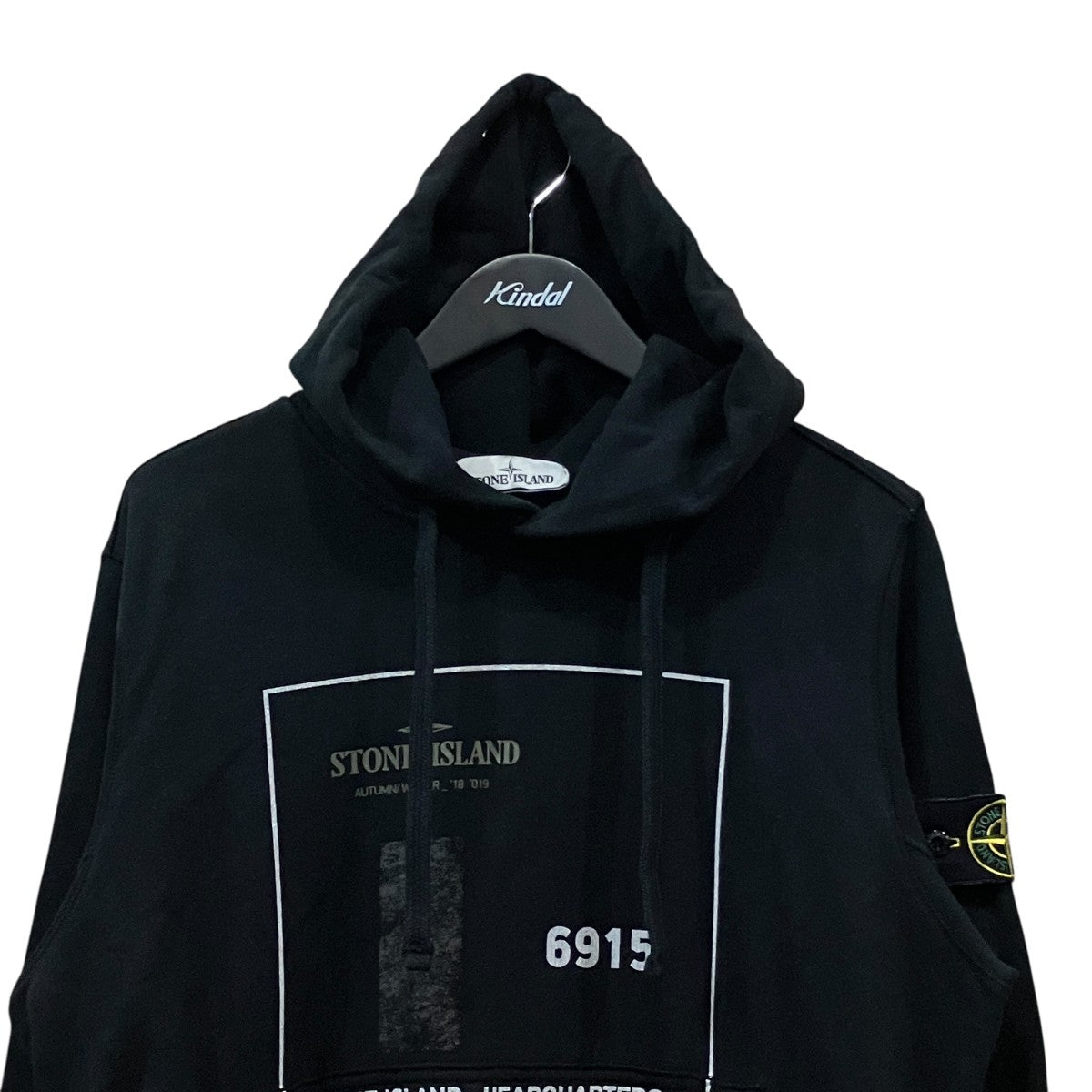STONE ISLAND フロントプリントパーカー691566088 古着・中古-3枚目のアイテム画像