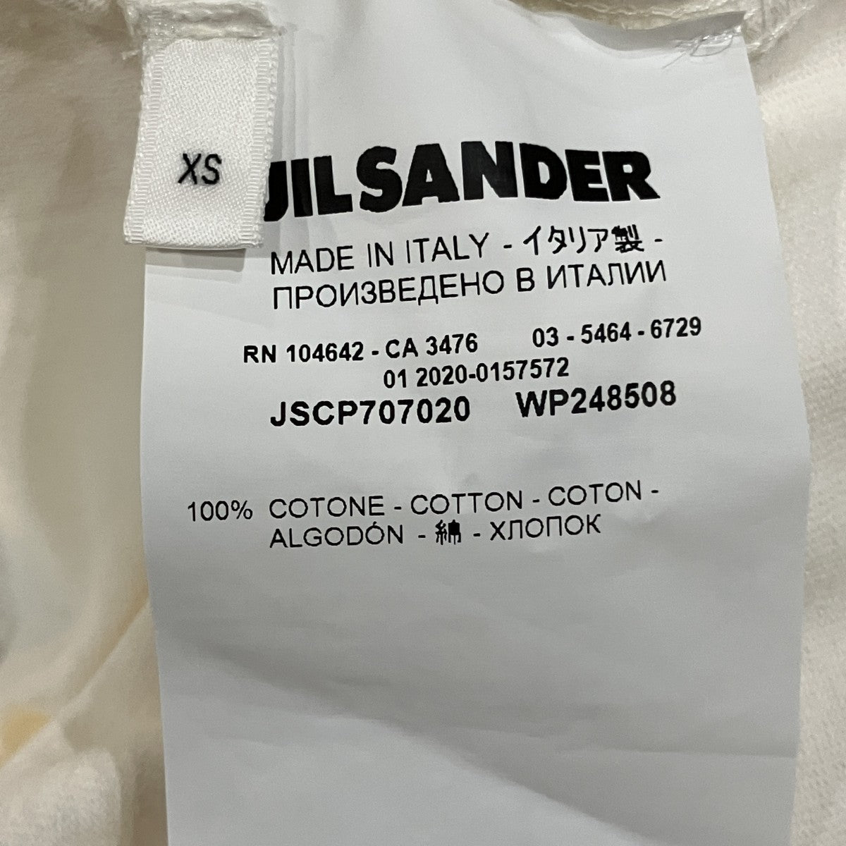 フロントロゴTシャツJSCP707020