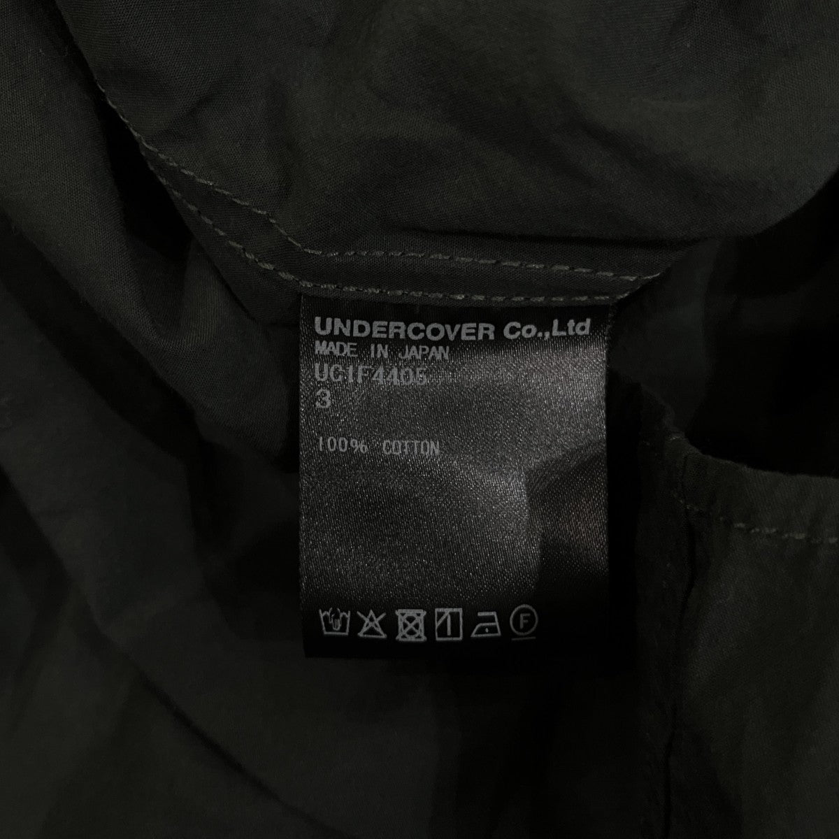 UNDERCOVER 半袖シャツUC1F4405 古着・中古-6枚目のアイテム画像