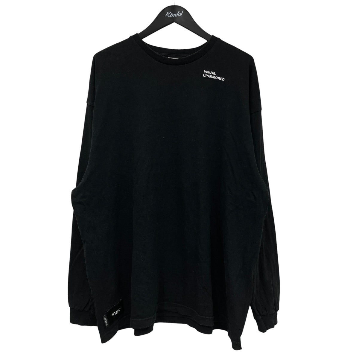 バッグプリントロングスリーブTシャツ