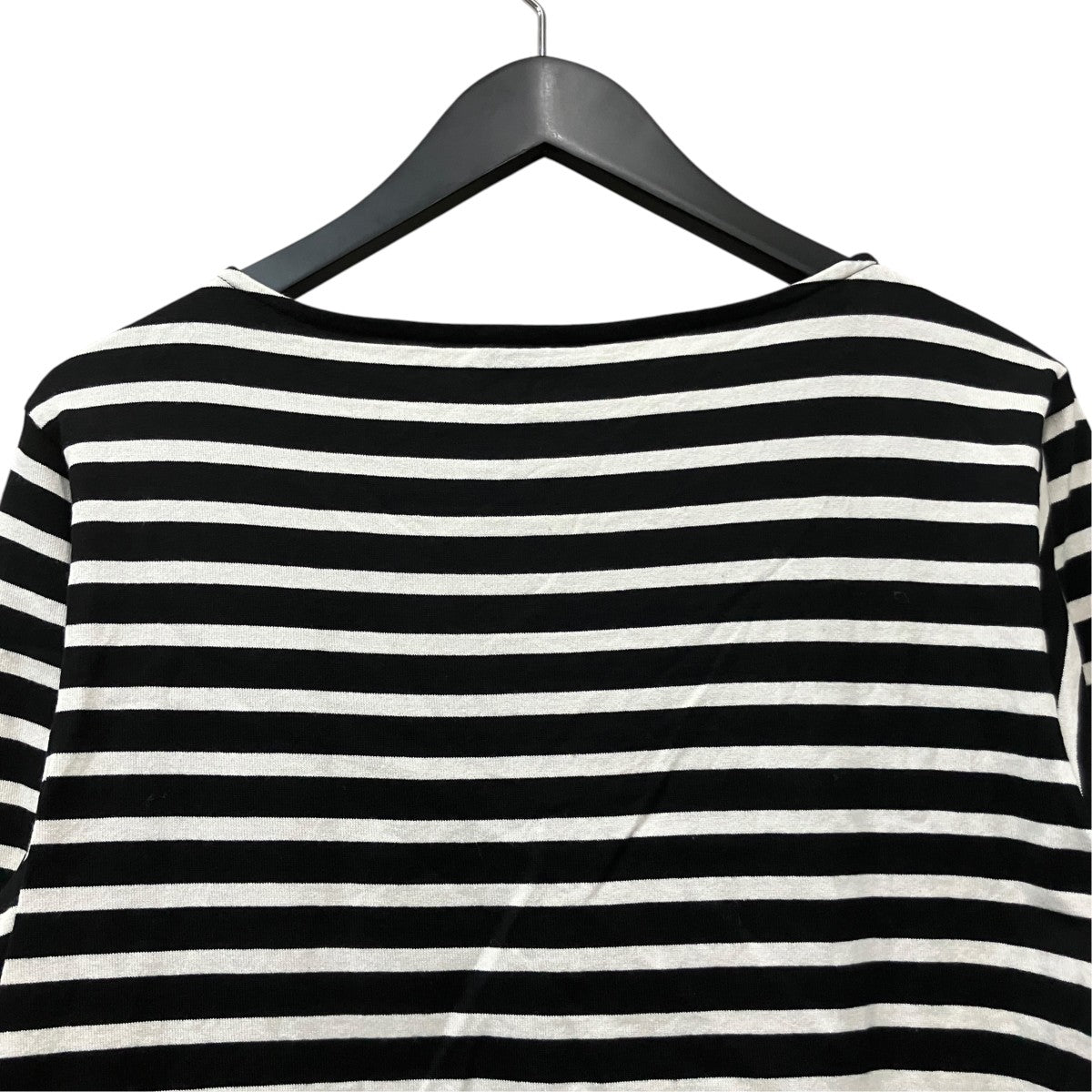 Saint Laurent Paris 長袖ボーダーTシャツ370075 古着・中古-4枚目のアイテム画像