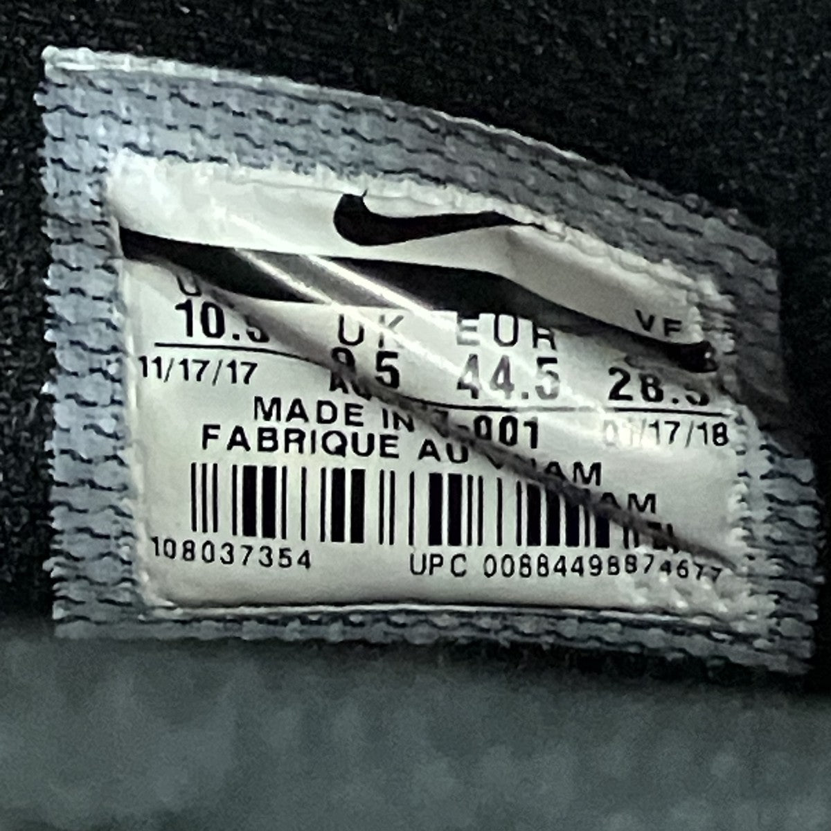 AIR FORCE 1 MID 07 SUPREME ミッドカットスニーカー