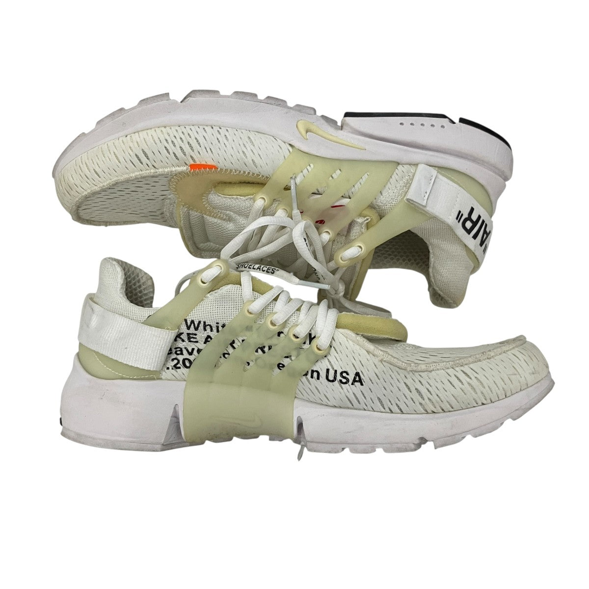 「THE 10 AIR PRESTO OFF WHITE」ローカットスニーカーAA3830-100
