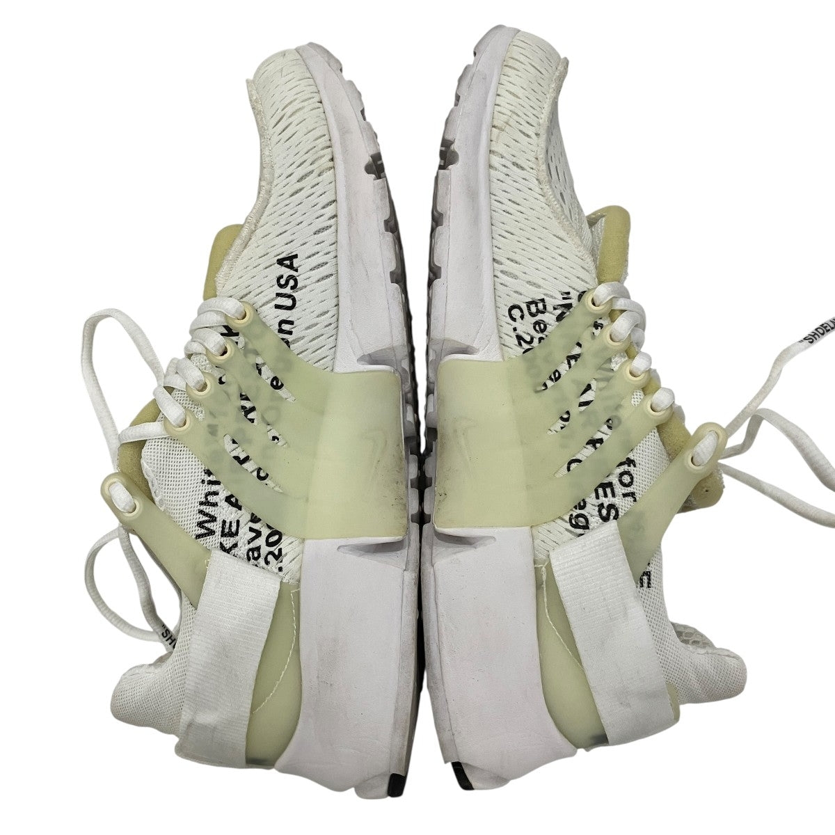 「THE 10 AIR PRESTO OFF WHITE」ローカットスニーカーAA3830-100