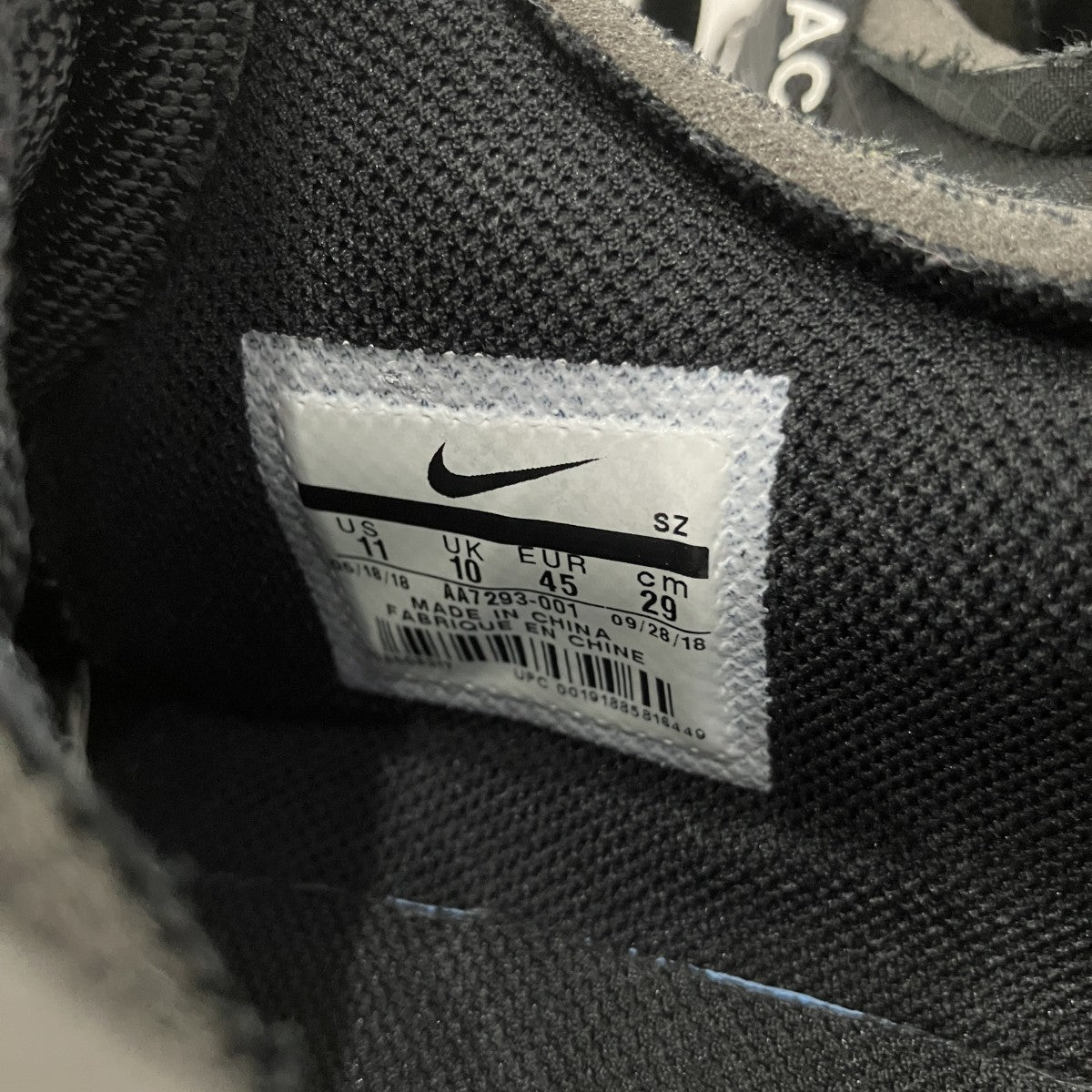 「THE 10 AIR MAX 90」ローカットスニーカーAA7293-001