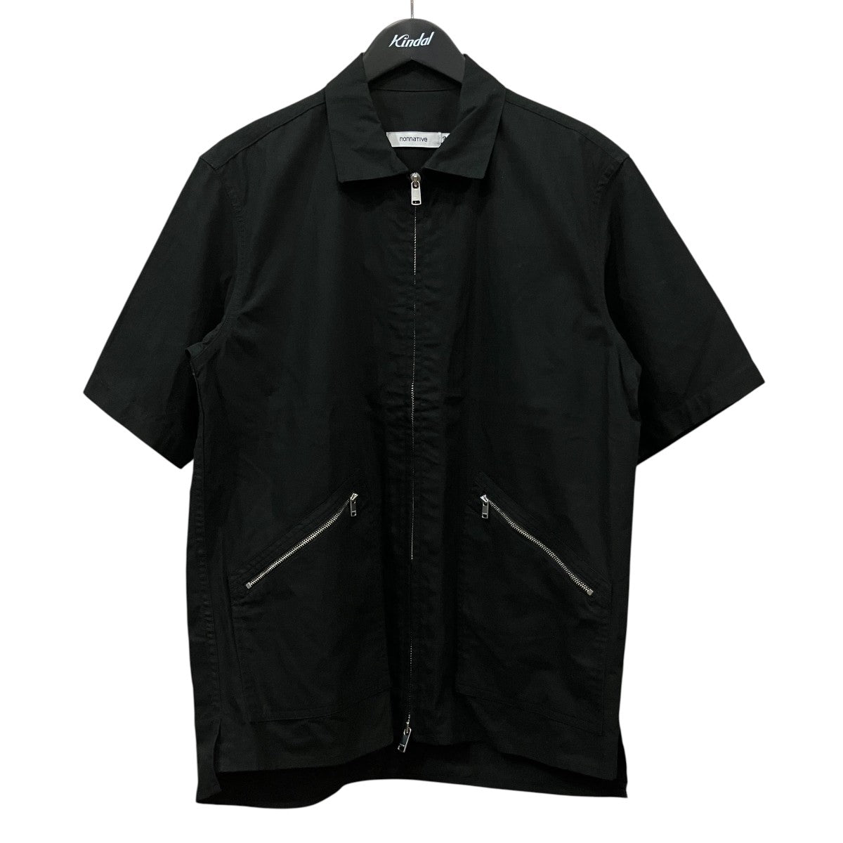 「RANCHER S S SHIRT COTTON RIPSTOP」リップストップ半袖ジップシャツNN-S4214