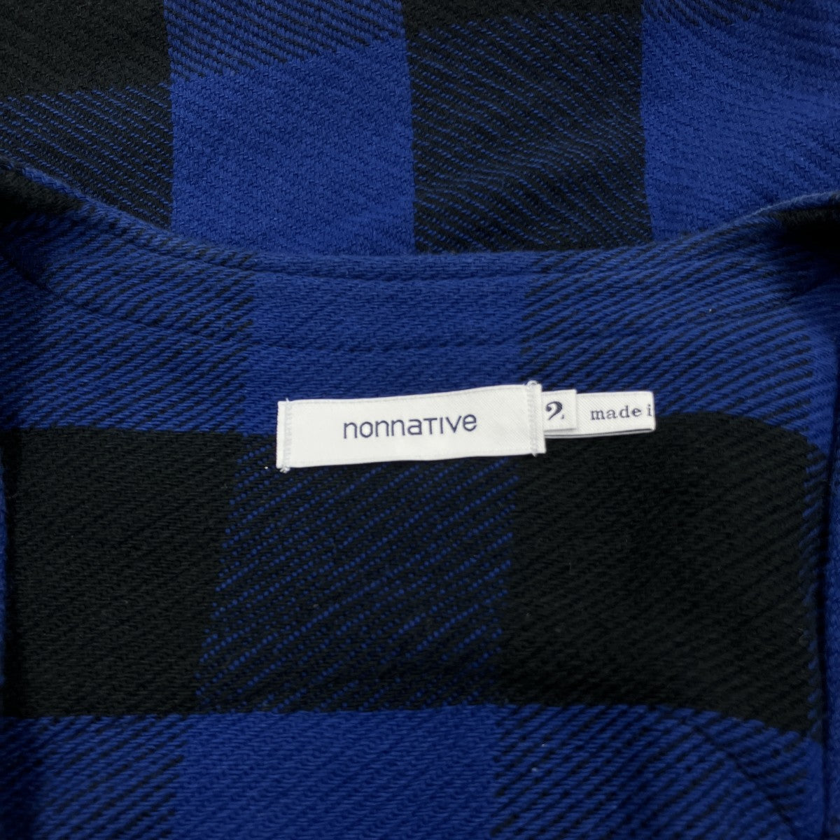 「RANCHER SHIRT JACKET COTTON BLOCK PLAID」チェックシャツジャケットNN-SJ3707
