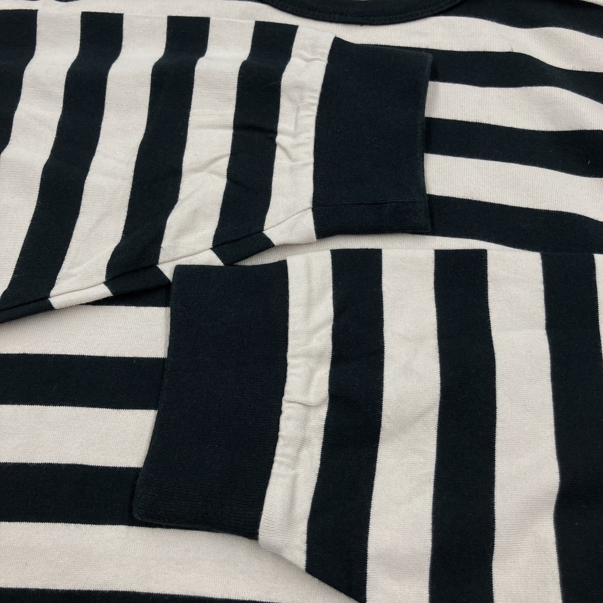 「Fine Cotton Border L S Tee」ボーダーロングスリーブTシャツGU223-70011B