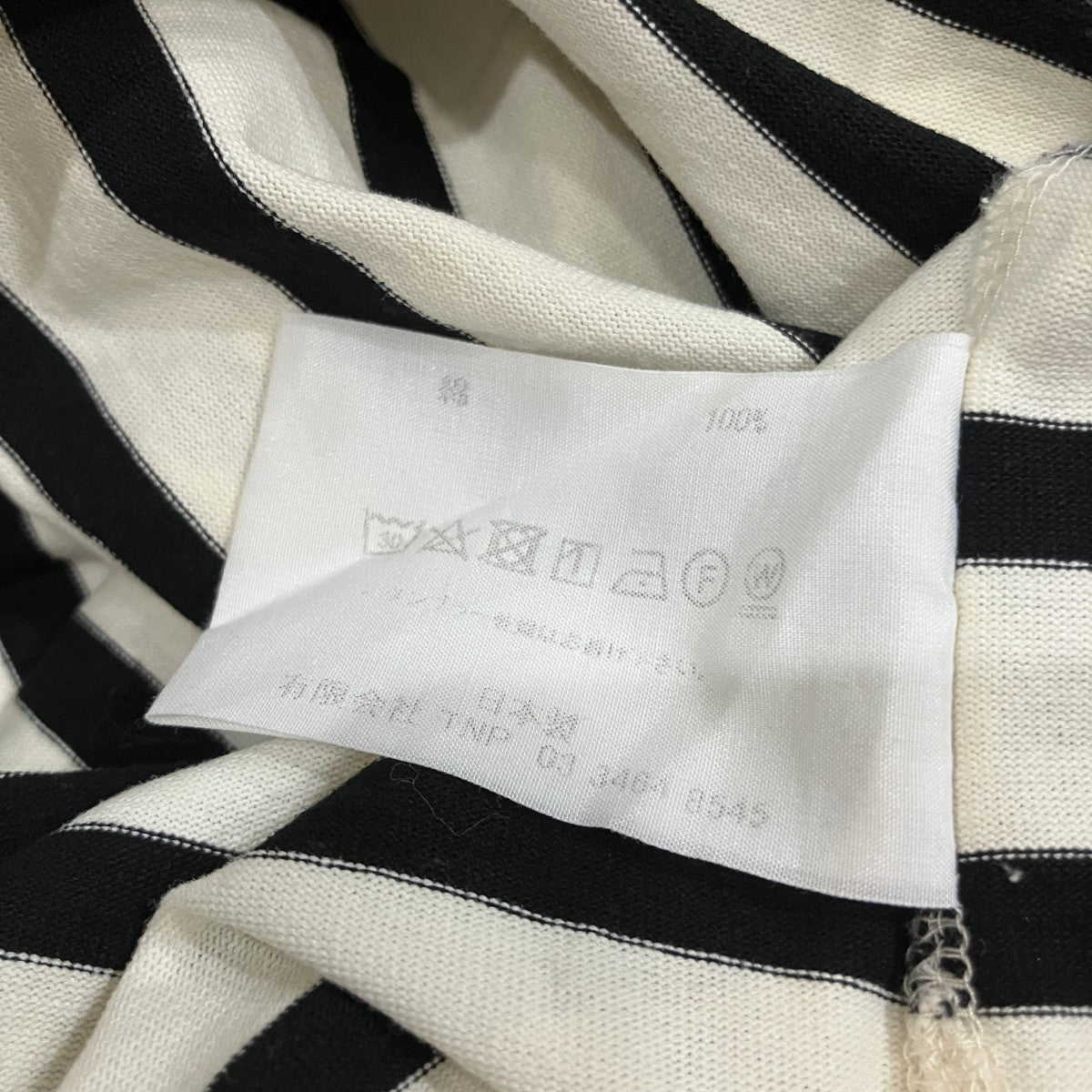 「CLERK L S TEE COTTON JERSEY BORDER」ボーダーロングスリーブTシャツNN-C3413