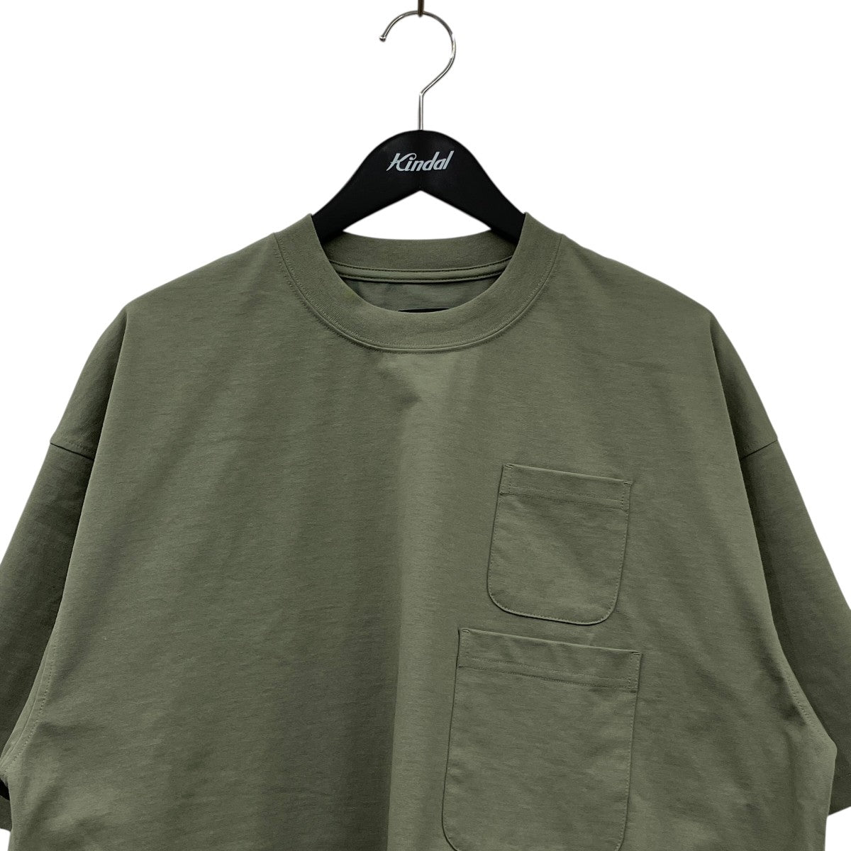 「TECH W POCKET CREW TEE」テック ポケット クルーTシャツBE-32025
